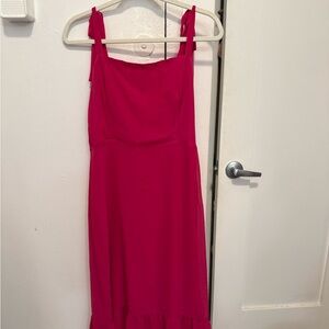 Gianni Bini Hot Pink Midi Dress